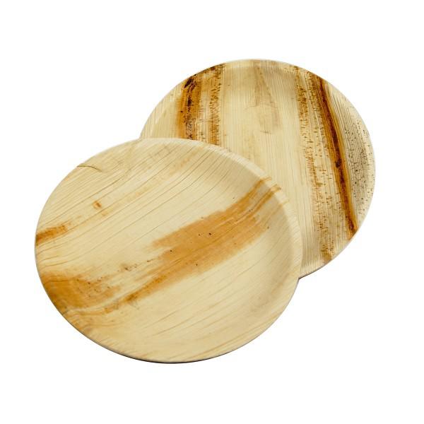 7in round palm plate